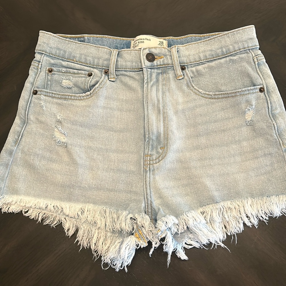 Abercrombie denim shorts
